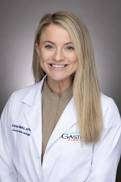 Professional headshot of Alexa Meitz, NP-C, providing gastroenterology, medical weight management, and digestive health care.